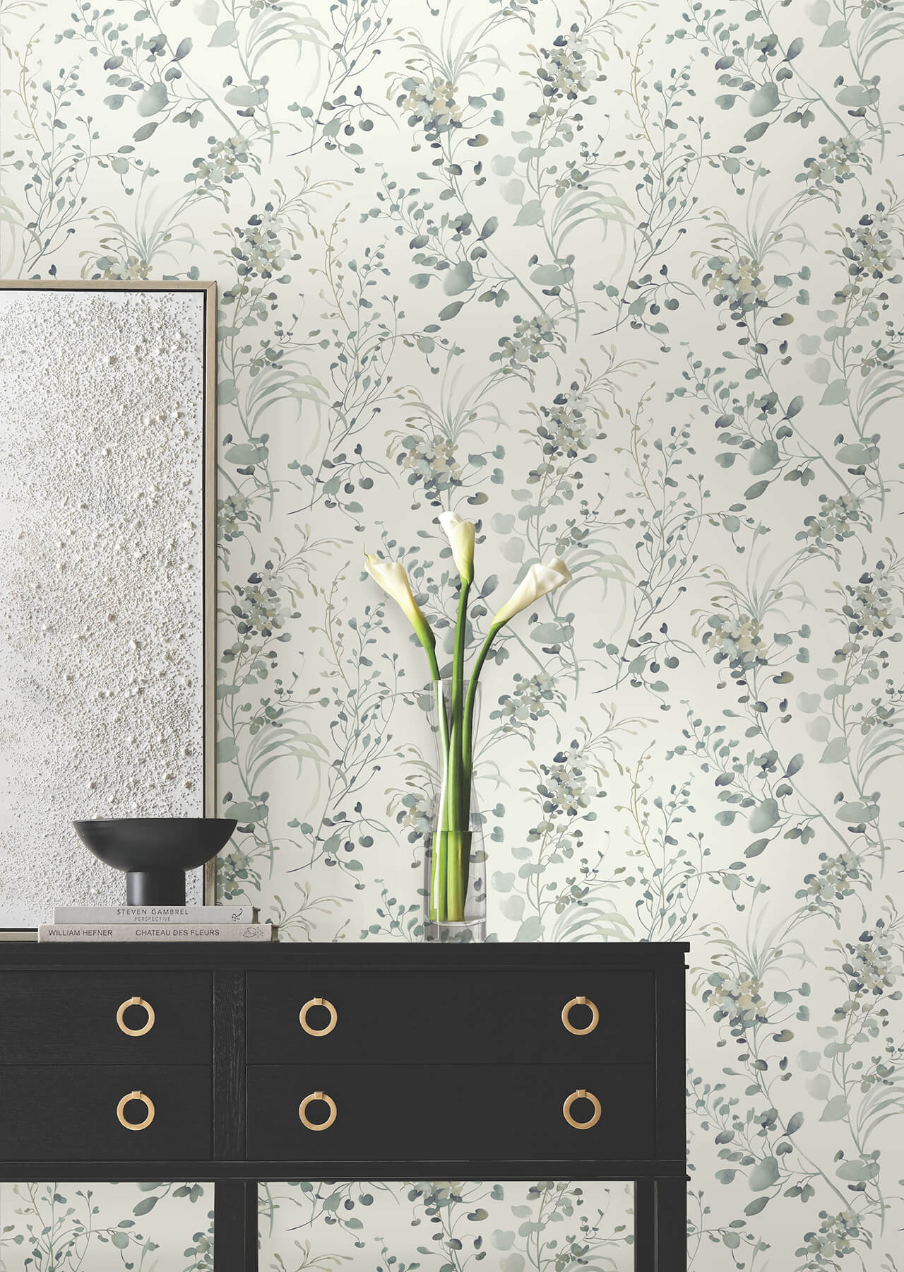 Candice Olson Decadence Spring Whispers Wallpaper - Moss