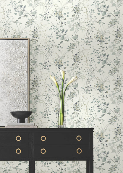 Candice Olson Decadence Spring Whispers Wallpaper - Moss
