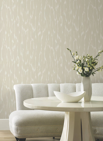 Candice Olson Decadence Flowing Wallpaper - Taupe