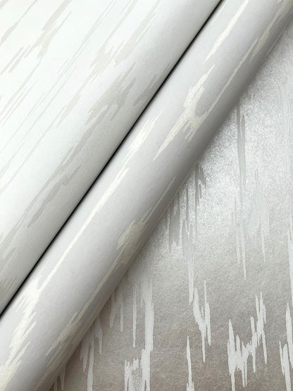 Candice Olson Decadence Flowing Wallpaper - Pearl