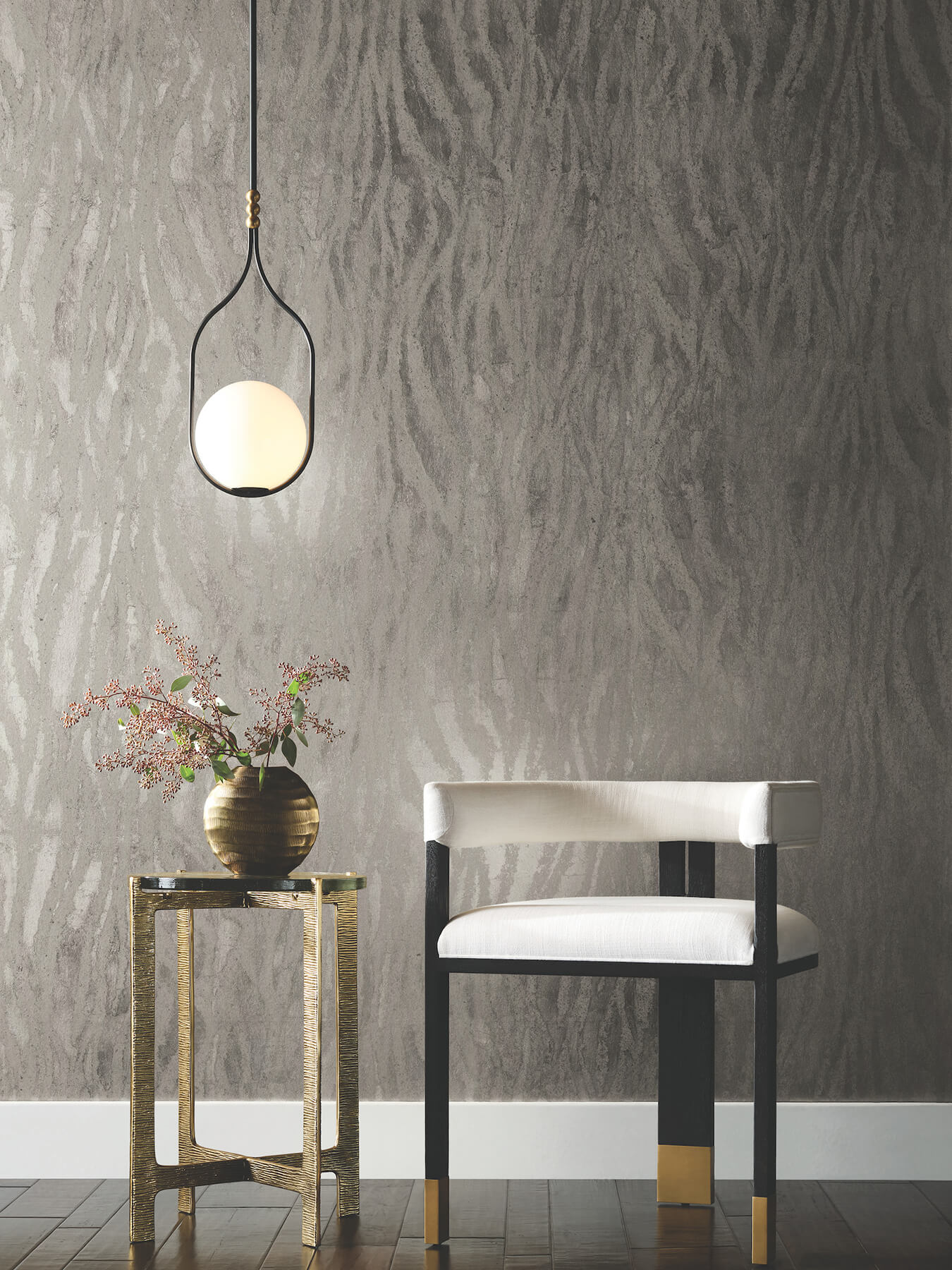 DF3392 Candice Olson Decadence Second Edition Zebra Chic Wallpaper