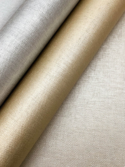 Candice Olson Decadence Woven Glimmer Wallpaper - Antique Gold