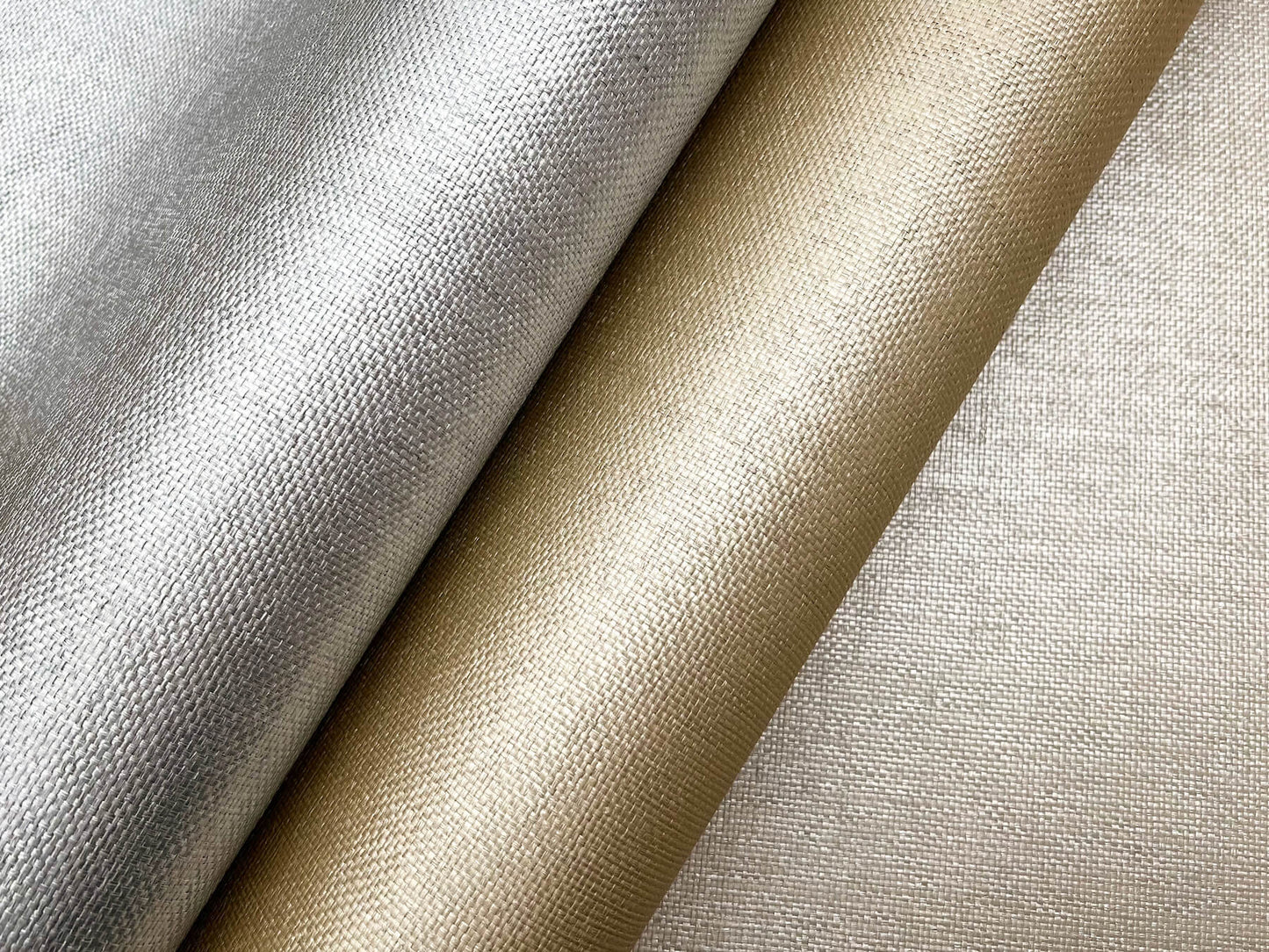 Candice Olson Decadence Woven Glimmer Wallpaper - Antique Gold