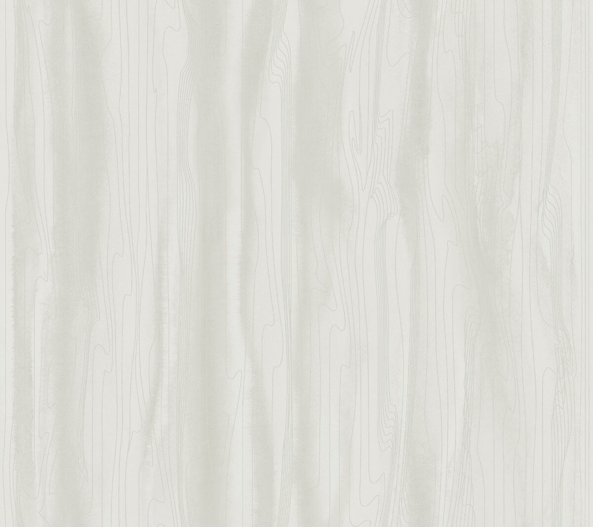 Candice Olson After 8 Fantasy Faux Bois Wallpaper - White & Pearl