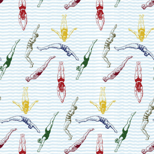 Mitchell Black Divers Wallpaper - Varsity
