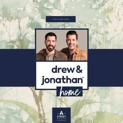 Drew & Jonathan Home Silverling Wallpaper Sample - Moss