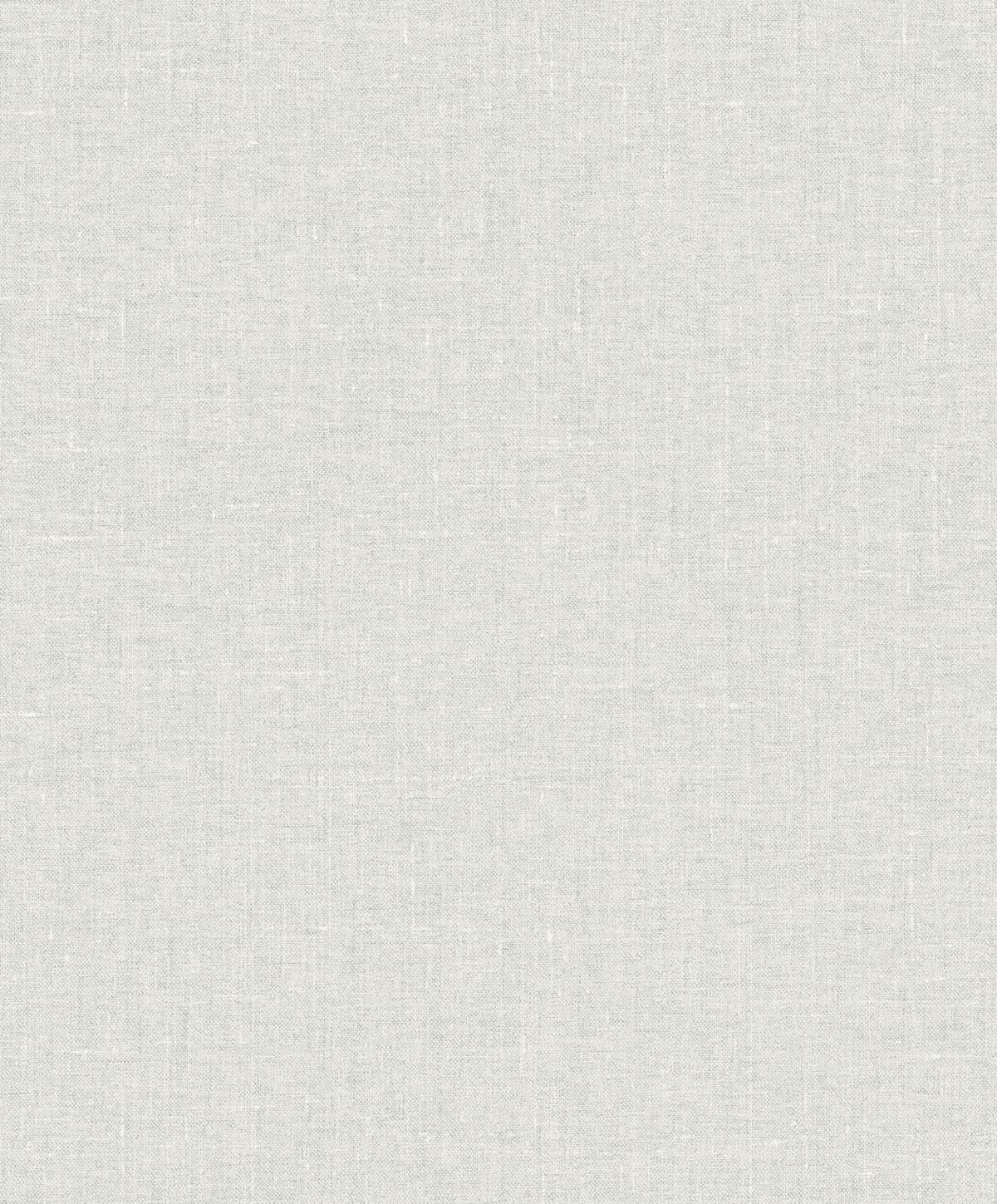 White Heron Abington Faux Linen Wallpaper - Greige