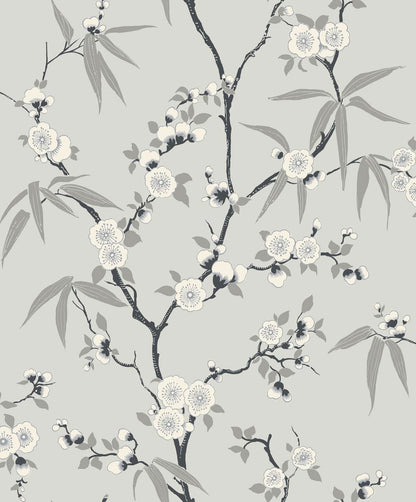 Seabrook Designs White Heron Wallpaper Collection - SAMPLE