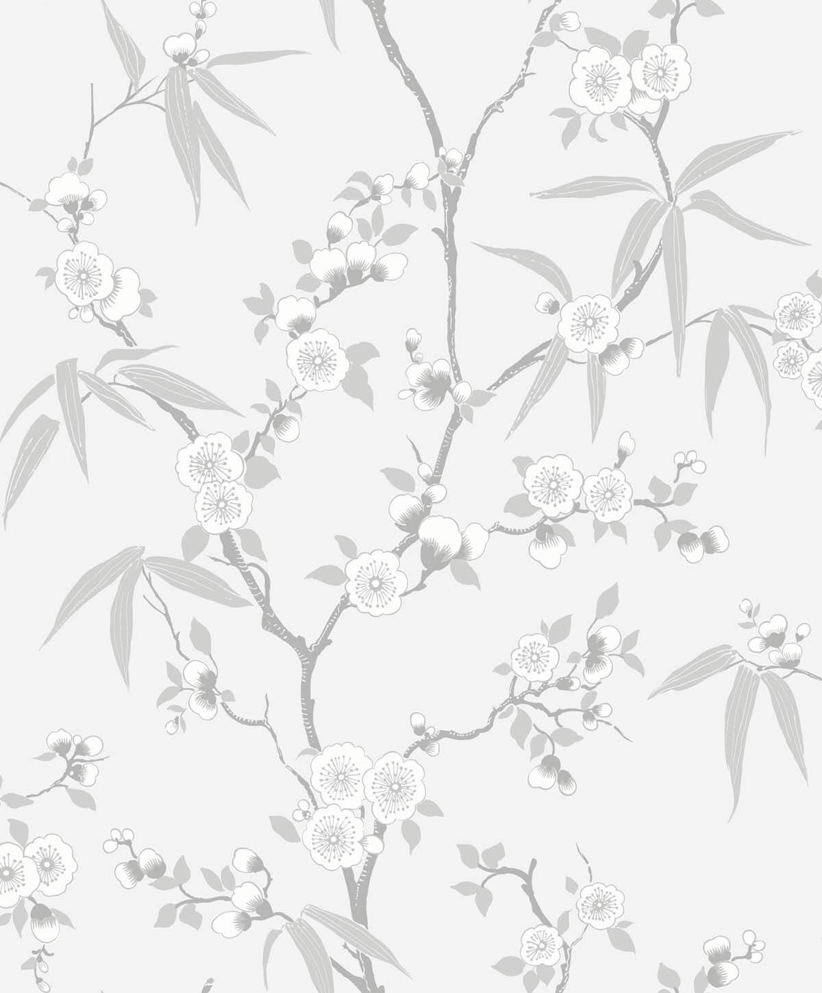 Seabrook Designs White Heron Wallpaper Collection - SAMPLE