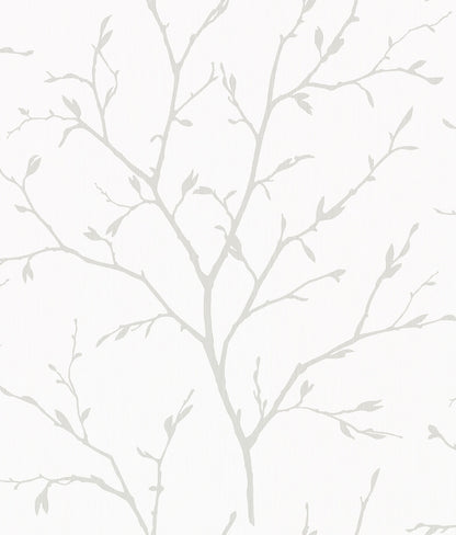 Seabrook Designs White Heron Wallpaper Collection - SAMPLE