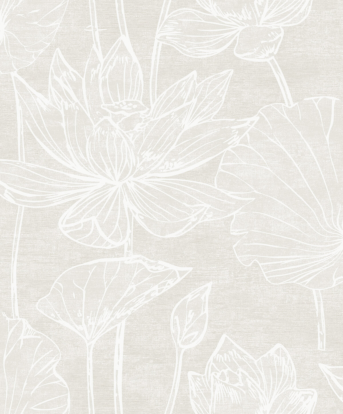 Seabrook Designs White Heron Wallpaper Collection - SAMPLE