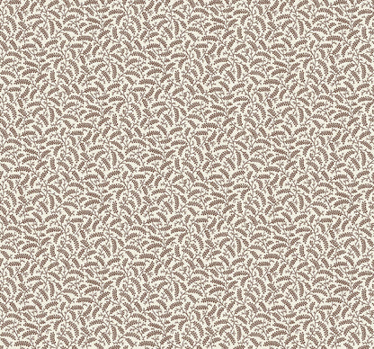 Seabrook French Country Cossette Wallpaper - Hickory Smoke
