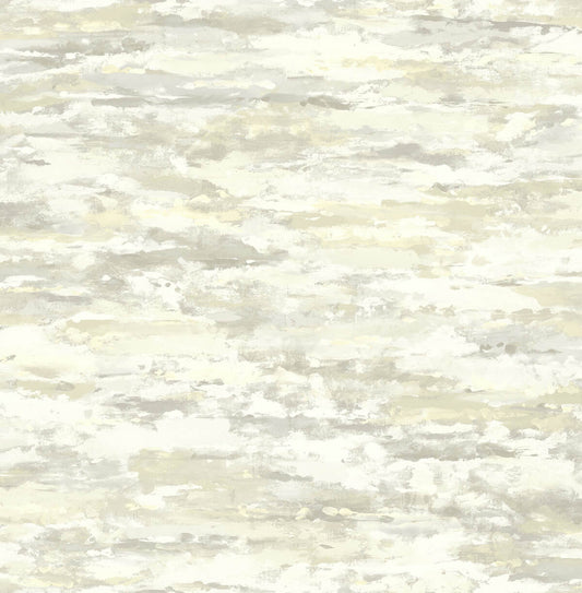 Seabrook French Impressionist Brushstrokes Wallpaper - Silver