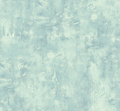 Seabrook French Impressionist Vinyl Faux Wallpaper - Blue
