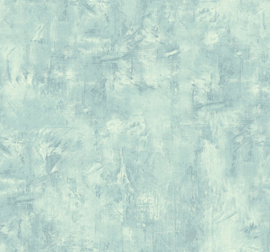 Seabrook French Impressionist Vinyl Faux Wallpaper - Blue