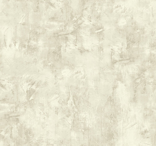 Seabrook French Impressionist Vinyl Faux Wallpaper - Beige