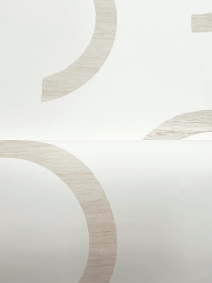 Formations Lunula Wallpaper - Ivory