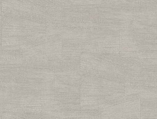 Formations Higher Ground Geo Wallpaper - Stone Grey