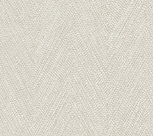 Formations Thatched Chevron Wallpaper - Light Neutral