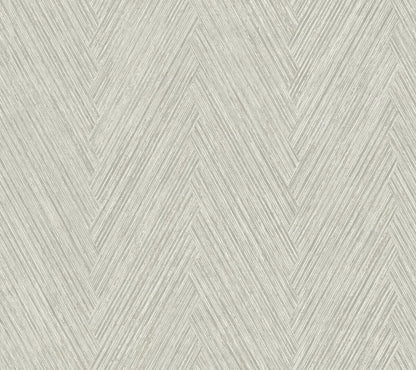 Formations Thatched Chevron Wallpaper - Dove