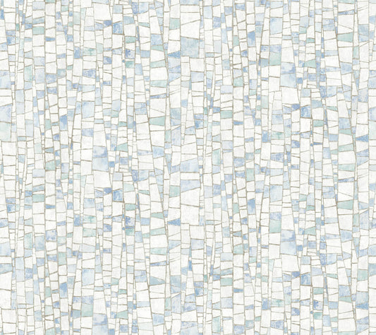 Formations Kaleidoscopic Wallpaper - Blue