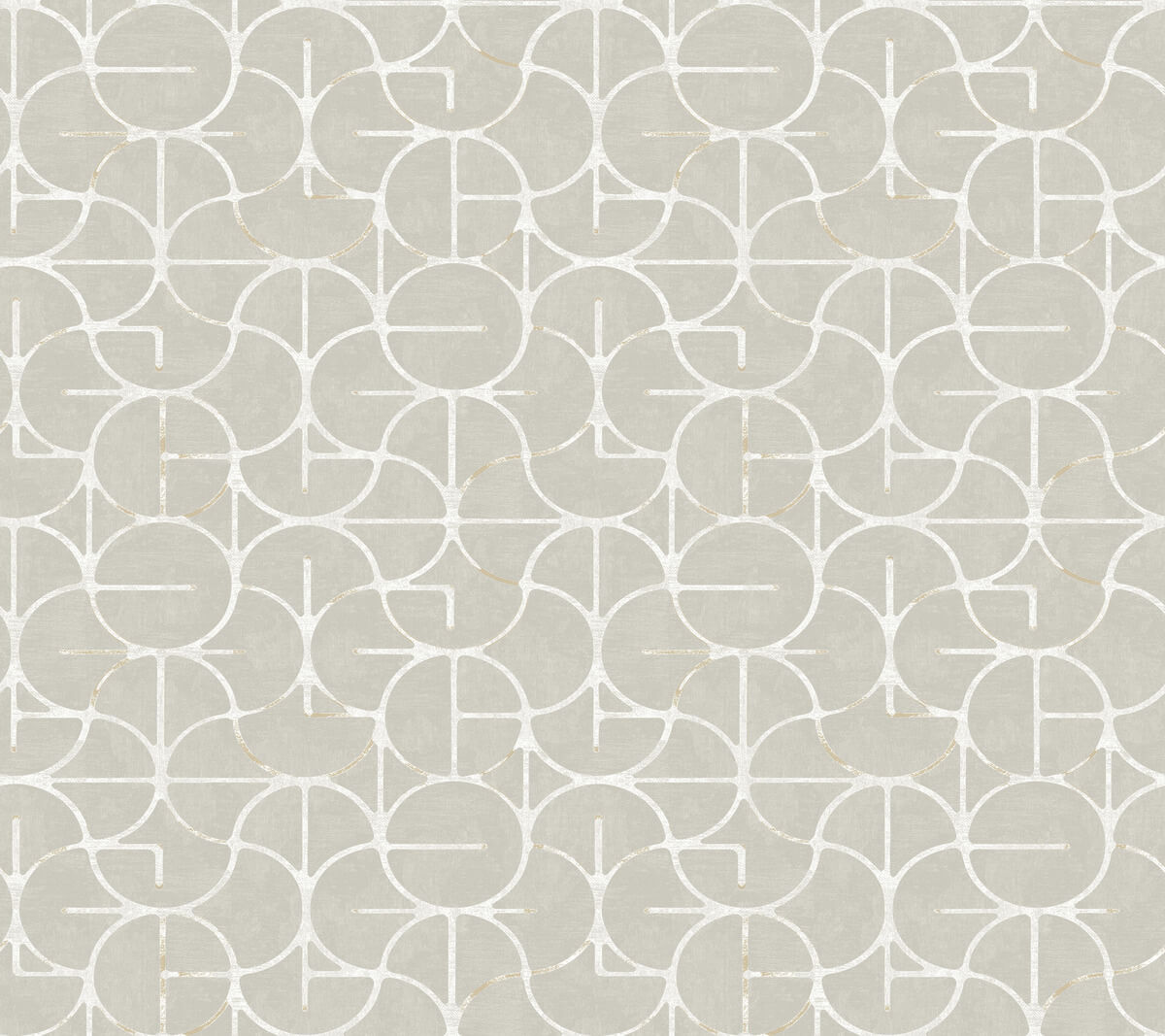 Formations Looking Glass Wallpaper - Grey & Silver