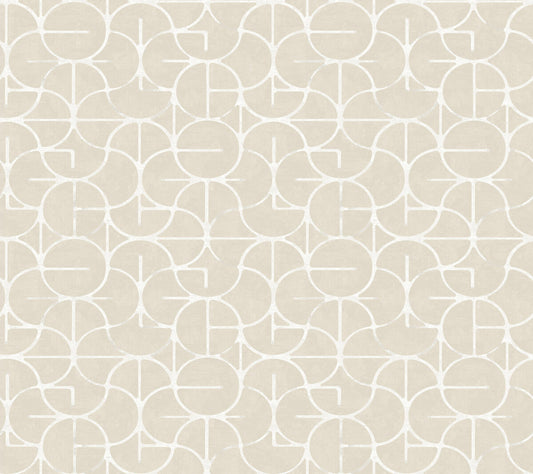 Formations Looking Glass Wallpaper - Beige