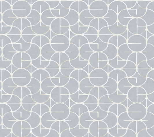 Formations Looking Glass Wallpaper - Chambray