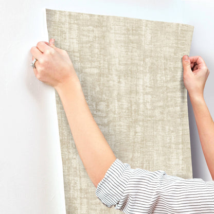 York Woodnote Monteverde Wallpaper - Buff