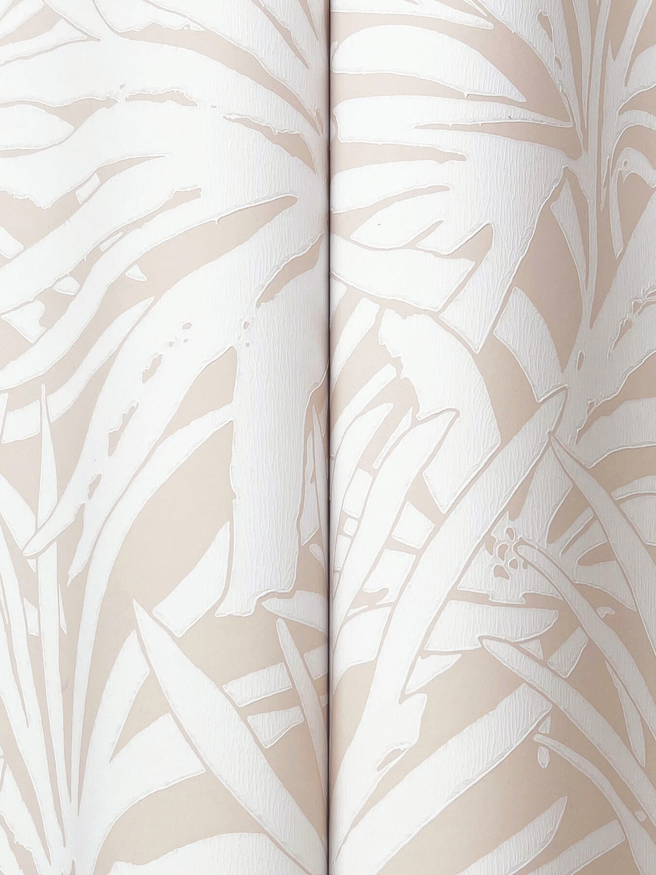 York Woodnote Floral Canopy Wallpaper - Blush