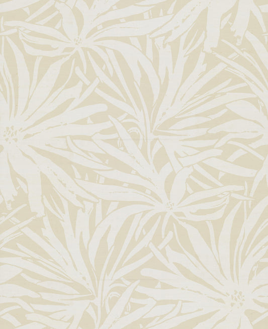 York Woodnote Floral Canopy Wall Mural - Beige