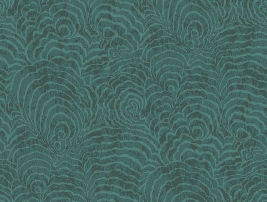 York Woodnote Ocean Jasper Wallpaper - Teal