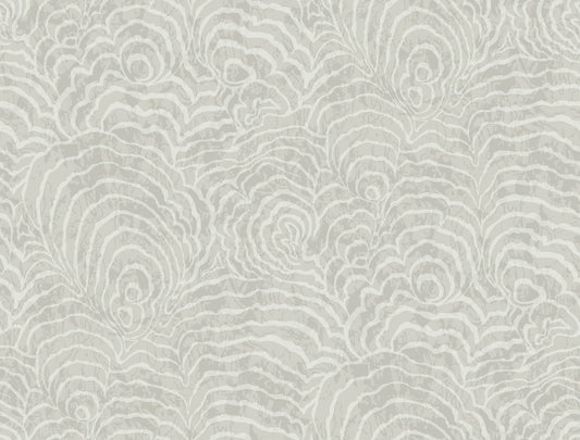 York Woodnote Ocean Jasper Wallpaper - Grey