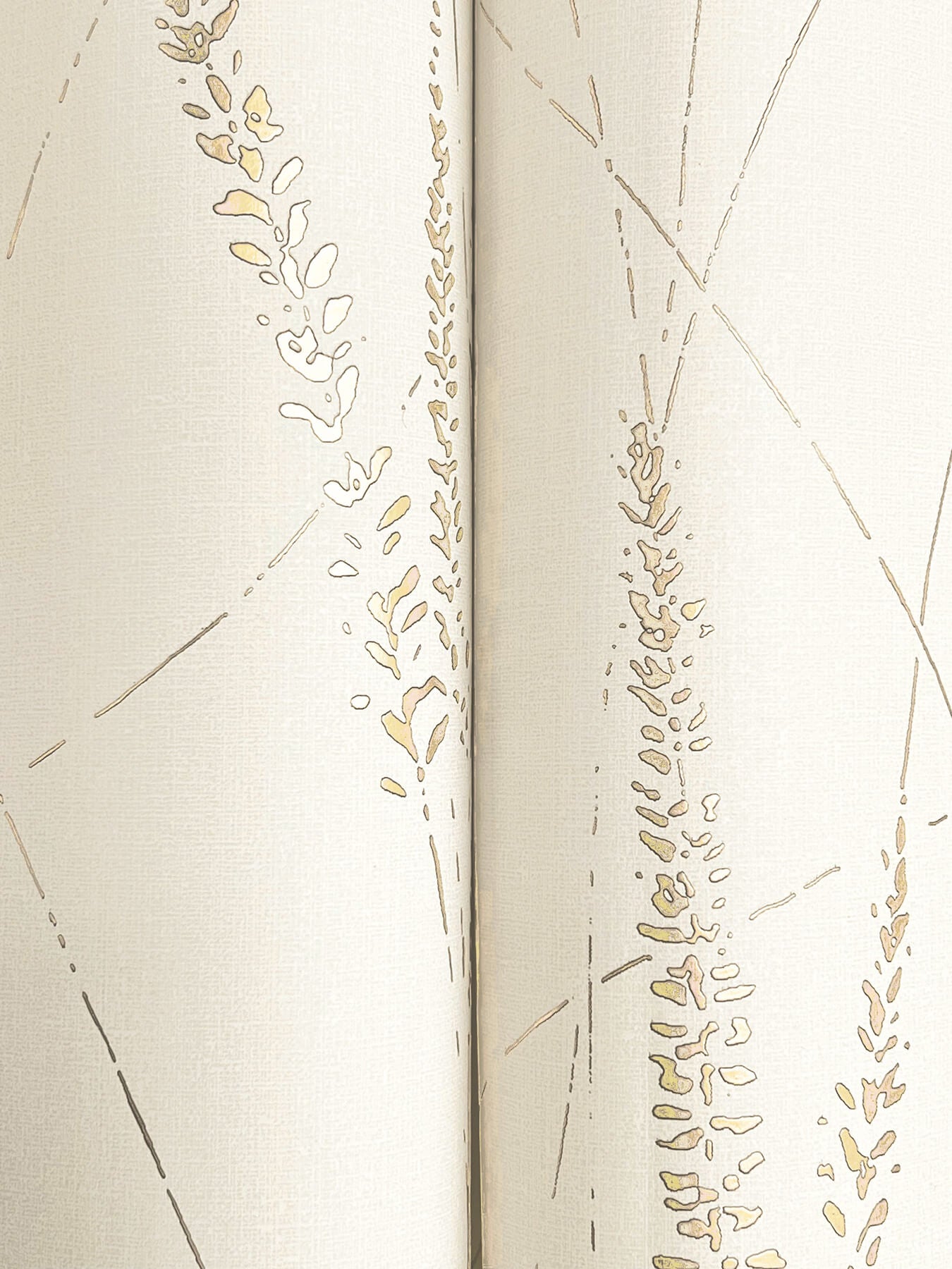 York Woodnote Graceful Willow Wallpaper - Cotton