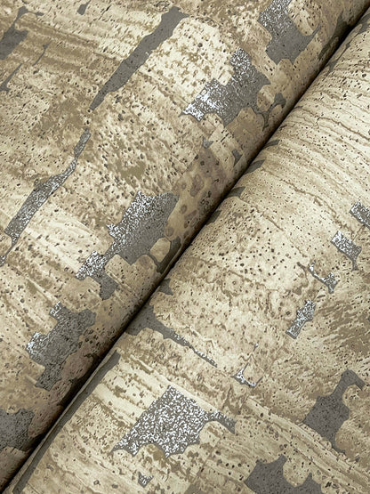 York Woodnote Pop The Cork Wallpaper - Taupe