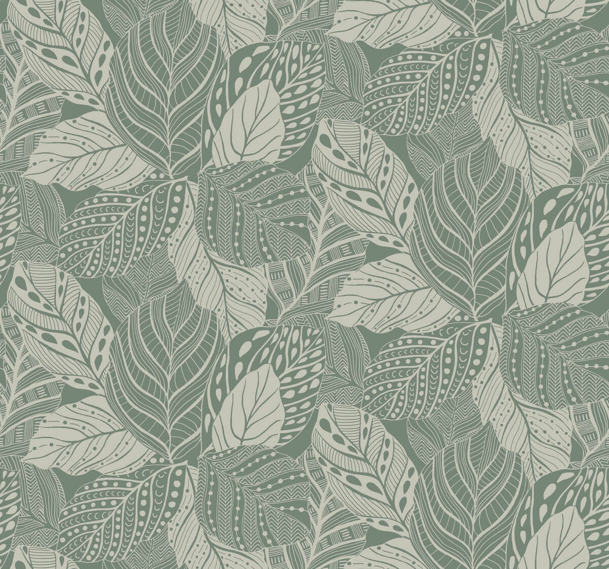 Greenhouse Vinca Wallpaper - Eucalyptus
