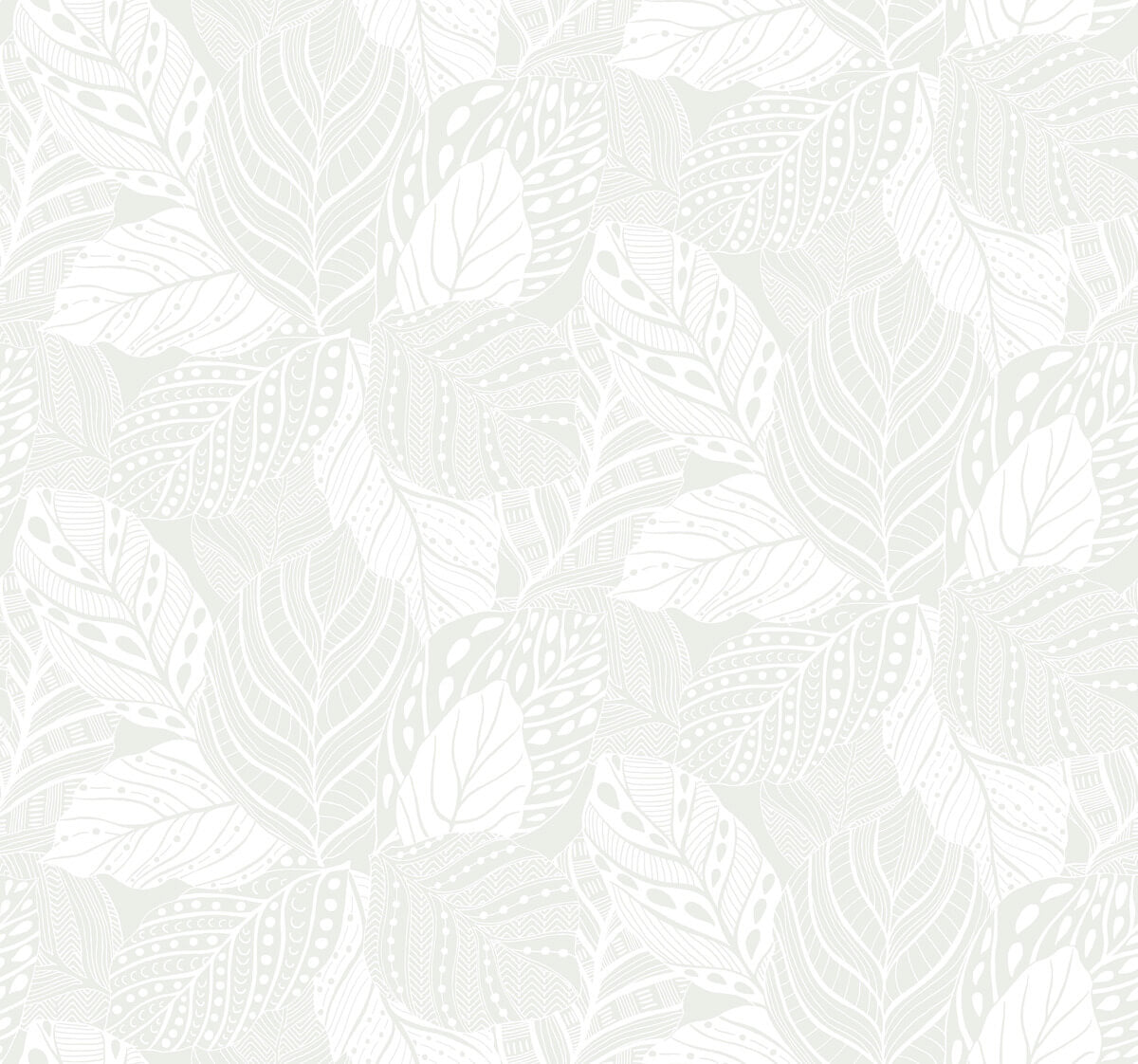 Greenhouse Vinca Wallpaper - Pearl