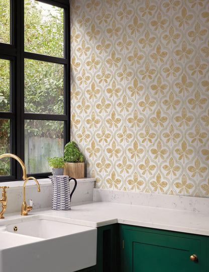 Greenhouse Sevilla Wallpaper - Ochre