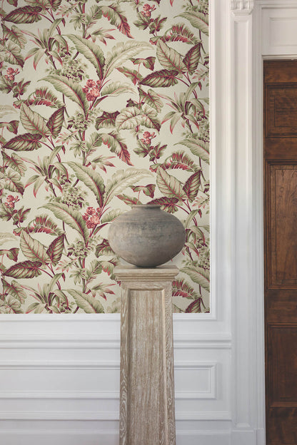 Ronald Redding Classics Mystic Isle Wallpaper - Taupe