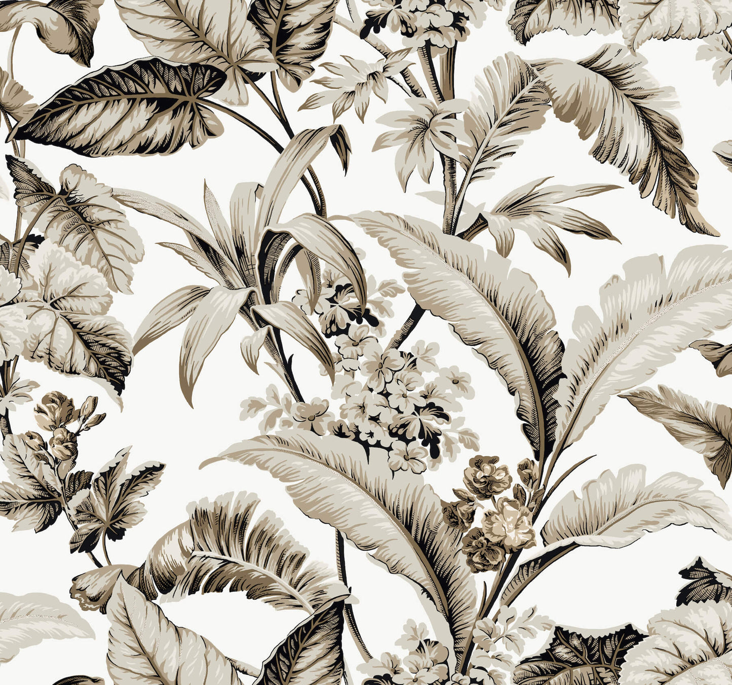 Ronald Redding Classics Mystic Isle Wallpaper - Neutral