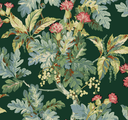 Ronald Redding Classics Briarwood Wallpaper - Green