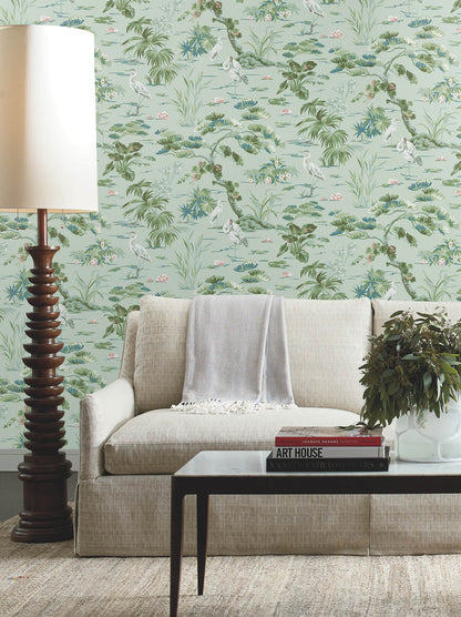 Ronald Redding Classics Bridgewater Wallpaper - Mint