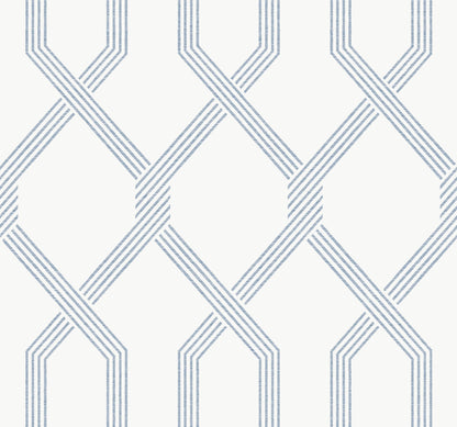 Ronald Redding Classics Palisade Wallpaper - Blue