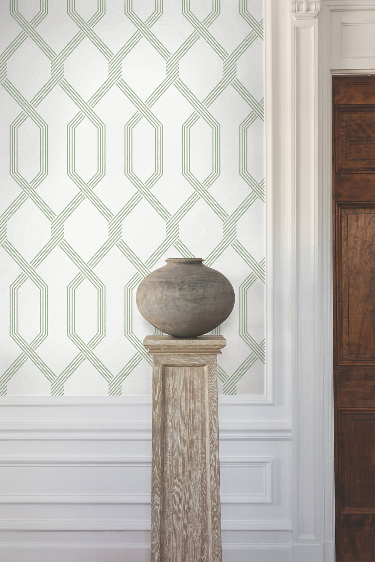 Ronald Redding Classics Palisade Wallpaper - Green