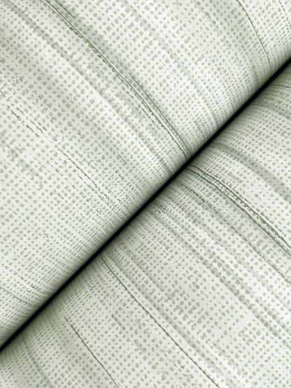 Ronald Redding Classics Brushed Linen Wallpaper - Green