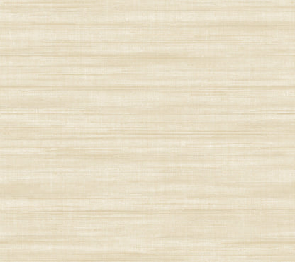 Ronald Redding Classics Brushed Linen Wallpaper - Ivory