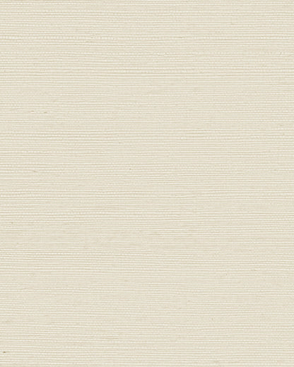 York Designer Sisals Grasscloth Wallpaper - Porcelain