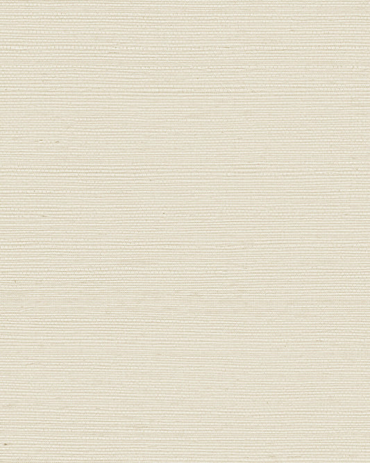 York Designer Sisals Grasscloth Wallpaper - Porcelain