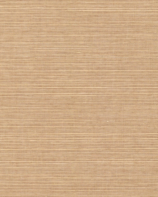 York Designer Sisals Grasscloth Wallpaper - Fawn