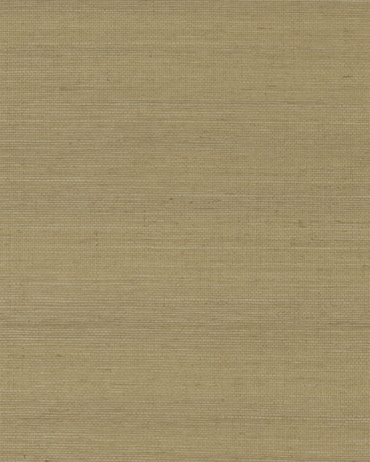York Designer Sisals Grasscloth Wallpaper - Khaki